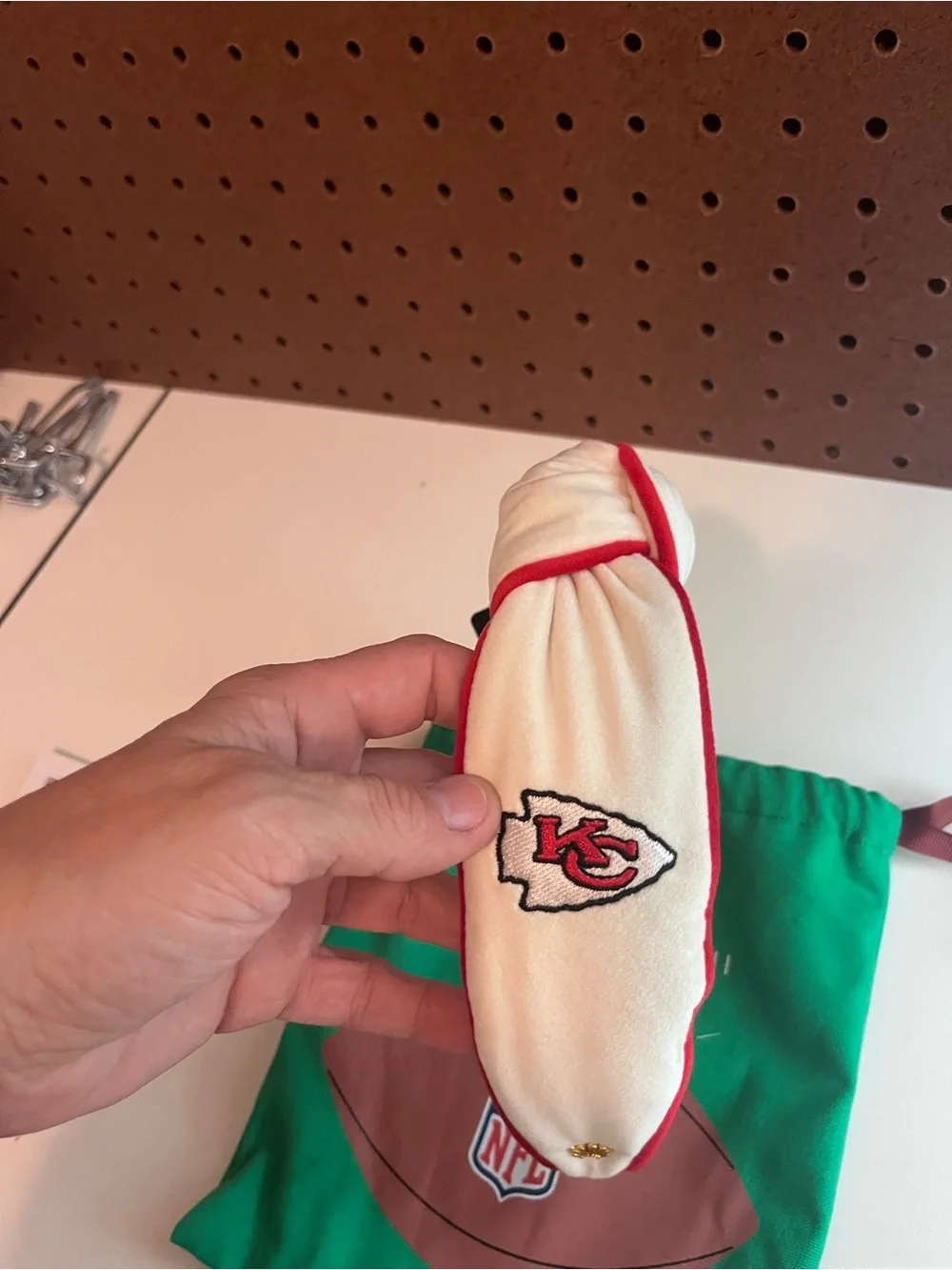 Lele Sadoughi Chiefs NFL Headband  NWT
